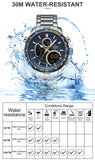 NAVIFORCE Men Watch Top Luxury Brand Big Dial Sport Watches Mens
