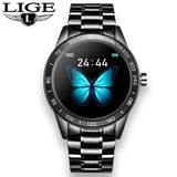 2020 New Color screen men sport smart watch Men Fitness tracker For iPhone