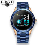 2020 New Color screen men sport smart watch Men Fitness tracker For iPhone