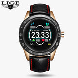 2020 New Color screen men sport smart watch Men Fitness tracker For iPhone