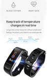 2021 New Smart Watch Women Men Body Temperature SmartWatch Fitness