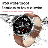 New L13 Smart Watch Men IP68 Waterproof ECG PPG Bluetooth Call Blood
