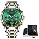 Relojes Hombre 2020 LIGE New Watches Men Luxury Brand Chronograph
