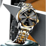 BELUSHI Top Brand Luxury Mens Watches Luminous Waterproof Stainless
