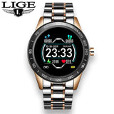 2020 New Color screen men sport smart watch Men Fitness tracker For iPhone