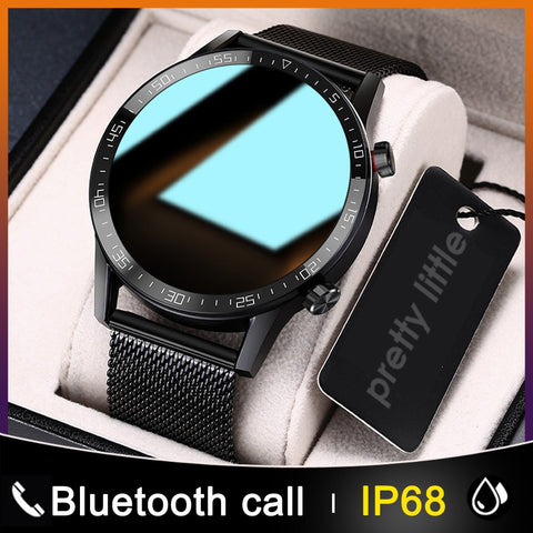 New L13 Smart Watch Men IP68 Waterproof ECG PPG Bluetooth Call Blood