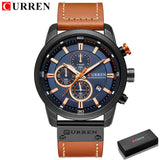 CURREN Fashion Date Quartz Men Watches Top Brand Luxury Male Clock