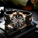 2021 New REWARD Mens Watches Blue Waterproof Top Brand Luxury Chronograph
