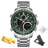 NAVIFORCE Men Watch Top Luxury Brand Big Dial Sport Watches Mens