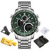 NAVIFORCE Men Watch Top Luxury Brand Big Dial Sport Watches Mens