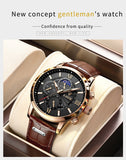 2021 LIGE Men's Watches Top Brand Luxury Men Wrist Watch