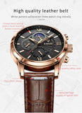 2021 LIGE Men's Watches Top Brand Luxury Men Wrist Watch