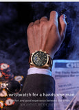 2021 LIGE Men's Watches Top Brand Luxury Men Wrist Watch