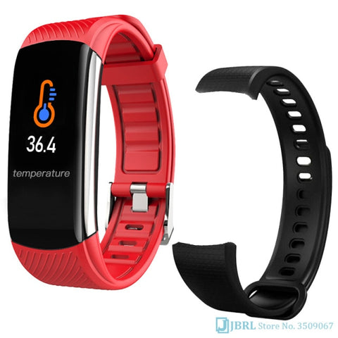 2021 New Smart Watch Women Men Body Temperature SmartWatch Fitness