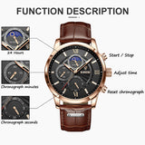 2021 LIGE Men's Watches Top Brand Luxury Men Wrist Watch
