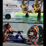 Smart Watch Men Women IP68 Waterproof Bluetooth 5.0 24 Exercise