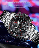 FNGEEN 2020 Top Brand Sport Luminous Watches Stainless Steel Fashion