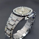 Men's Watches Gold Ice Out Diamond Luxury Top Brand Design Diver
