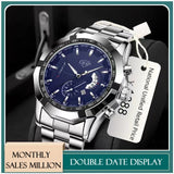 2021 Top Brand Luxury Men's Watch 30m Waterproof Date Clock Male