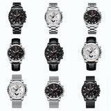 FNGEEN 2020 Top Brand Sport Luminous Watches Stainless Steel Fashion