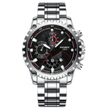 FNGEEN 2020 Top Brand Sport Luminous Watches Stainless Steel Fashion