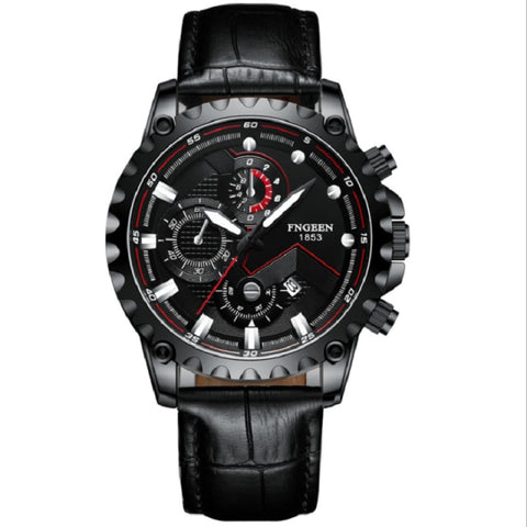 FNGEEN 2020 Top Brand Sport Luminous Watches Stainless Steel Fashion