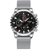 FNGEEN 2020 Top Brand Sport Luminous Watches Stainless Steel Fashion
