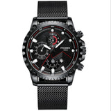 FNGEEN 2020 Top Brand Sport Luminous Watches Stainless Steel Fashion
