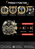 LIGE Watches Mens Top Brand Luxury Clock Casual Stainless Steel 24Hour