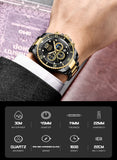 LIGE Watches Mens Top Brand Luxury Clock Casual Stainless Steel 24Hour