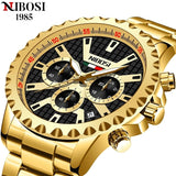 NIBOSI Relogio Masculino Fashion Watch Men Top Brand Sport Watches