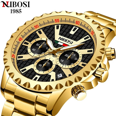 NIBOSI Relogio Masculino Fashion Watch Men Top Brand Sport Watches