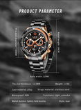 2021 New Fashion Blue Mens Watches LIGE Top Brand Luxury