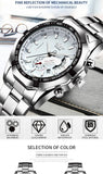 2021 Top Brand Luxury Men's Watch 30m Waterproof Date Clock Male