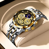 LIGE Fashion Luminous Men Watch Top Brand Luxury Creative