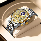 LIGE Fashion Luminous Men Watch Top Brand Luxury Creative