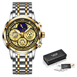 LIGE Fashion Luminous Men Watch Top Brand Luxury Creative