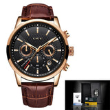 2021 LIGE Men's Watches Top Brand Luxury Men Wrist Watch