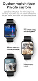 Timewolf Smart Watch Men 2021 Android Full Touch Fitness Tracker IP68 Bluetooth